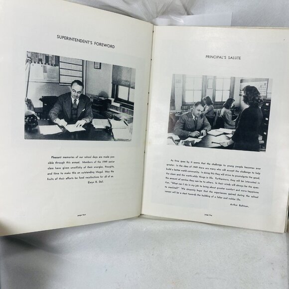 1949 Fremont High School Annual Yearbook Michigan MI Mogul Vintage - Picture 5 of 10